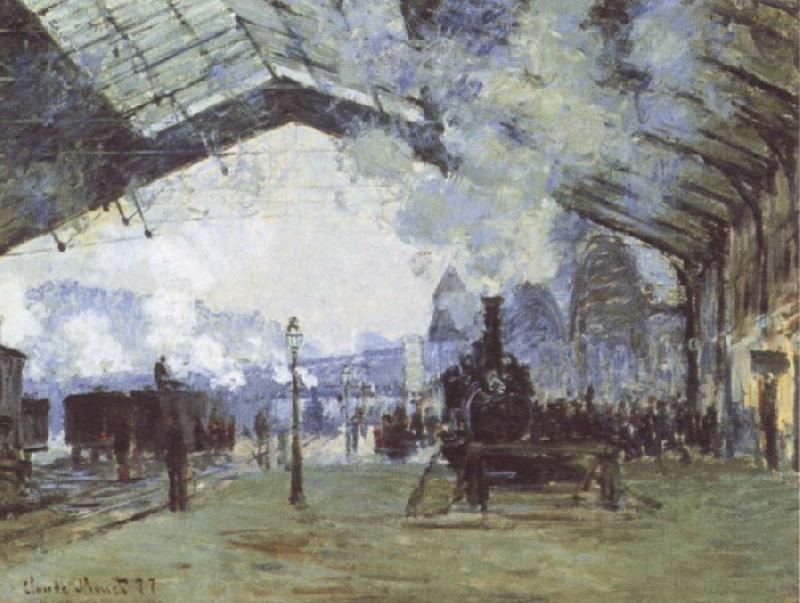 Claude Monet The Train from Normandy oil painting image